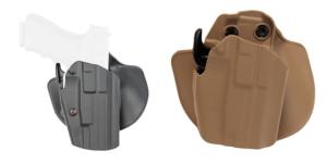 Safariland 578 GLS Pro-Fit Wide Frame Holster w/ Standard Slide Paddle & Belt Loop, Plain Black, Left Hand, 578-750-412 0781602683289