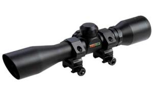 TRUGLO 4X32 DUPLEX BLK W/ 3/8" RINGS 0788130010969