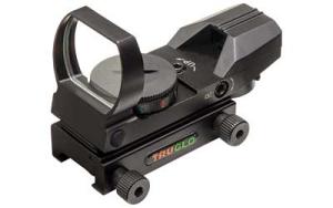 TRUGLO RED DOT OPEN 4 RETICLE BLACK 0788130020180
