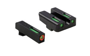 Truglo Brite-Site TFX Pro Day/Night Front and Rear Sight Set Black - Shooting Supplies And Accessories at Academy Sports 0788130022511