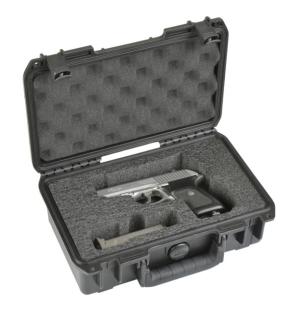 SKB Cases iSeries 1006 Mil-Spec Pistol Case,11.72x8x3.86in, Black 3i-1006-SP 0789270996205