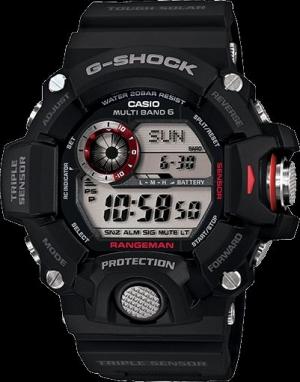 Casio Tactical G Shock Rangeman Triple Sensor Watch, BLK/RED, small GW9400-1 079767980627