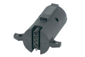 Hopkins 7 Way Blade Round To 5 Way Flat Adapter, 47375