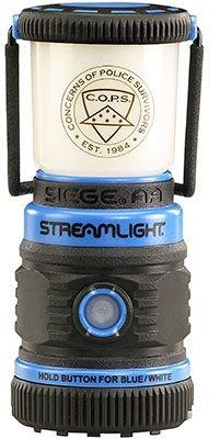 Streamlight Blue Siege AA 200 Lumens Lantern, Concerns of Police Survivors, Inc. Edition, Blue 44949