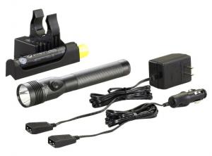 Streamlight Stinger DS LED HL Flashlight 800 Lumens w/120V AC/12V DC PiggyBack Smart Charge, NiMH Battery 75458 75458