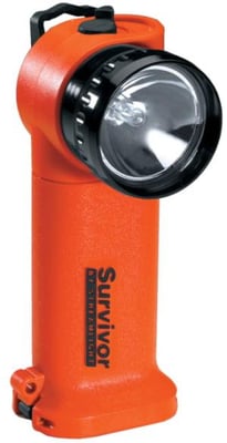 Streamlight Survivor Division 2 Flashlight, Orange - Light only, WITHOUT CHARGER 90044