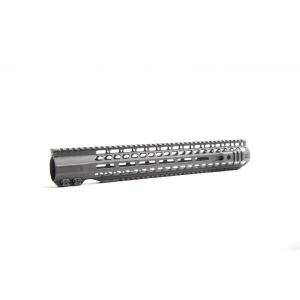 SLR 16 inch SOLO Intrepid M-LOK .308 High Profile Handguard, Black, 308H-SOLO16ML-INT