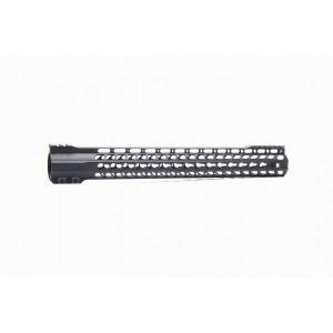 SLR 16 inch SOLO Ultra Lite M-LOK .308 High Profile Handguard, Black, 308H-SOLO16ML-UL