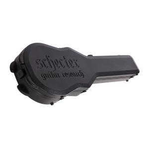 Schecter 1672 SGR-Solo-II PE Molded Hard Case with Powder-Coated Metal Latch for Solo-II in Black