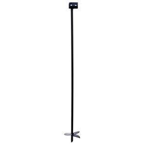 Tie Down Iron Root Double Head Single Helix Earth Anchor 3/4in Rod x 48in L x 6in Helix Class 4A, Pack of 6, 59085N