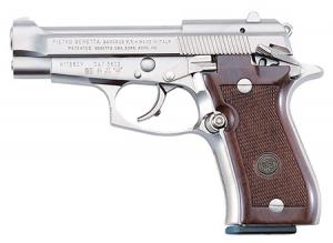 Beretta J84F212 84 FS Cheetah SA/DA 380 ACP 3.8" 10+1 Walnut Grip Nickel Finish J84F212