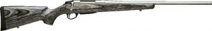 Tikka T3 Laminated Stainless Bolt Action Rifle JRTG318, 270 Winchester, 22 7/16", Grey Laminate Stock, Stainless Finish JRTG318