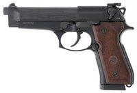 Beretta 92FS Victory 9mm Luger Semi Auto Pistol 4.9" Barrel 17 Rounds Target Sights Wood Grips Blued Finish