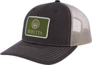 Beretta Field 112 Logo Trucker Hat - Men's, Brown/Beige, BC024T16750833UNI 082442947525