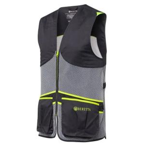 Beretta USA Corp FULL MESH VEST EBONY/ICE GREY 3XL BERGT671T155309SZXXXL