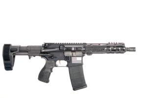 Fostech Bradley Fighting AR-15 Pistol - Black | 300 BLK | 7.5" Barrel | 7" Mach-ll Rails | PDW Brace | Installed Echo-ll Trigger 8150-BLK/SG-300-6226-4150