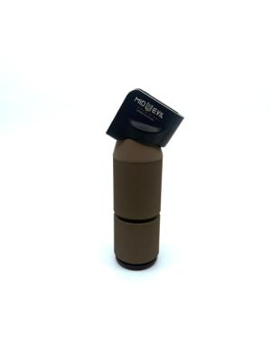 Mid-Evil Industries ARG Adjustable Mil-Spec AR Rifle Grip, 360 degrees, Standard, Flat Dark Earth, AGSTDF