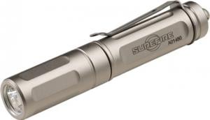 SureFire Titan Plus Ultra-Compact Triple Output LED 300 Lumen MaxVision Beam, Nickel-Plated Brass Titan-B 084871324847