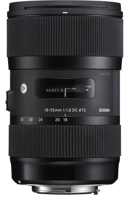 Sigma 18-35mm f/1.8 DC HSM Art Lens for Sigma DSLR Cameras 085126210564