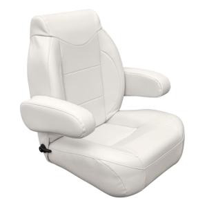 Wise Pontoon Reclining Helm Seat, Stone, Large, 3126-804