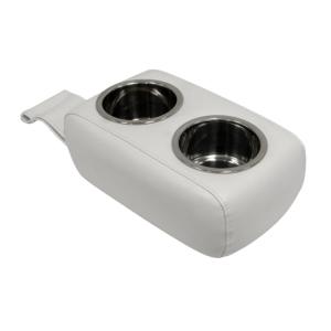 Wise Portable Double Drink Holder, Brite White, Small, 3059-784