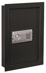 Stack-On PWS1522 Electronic Lock In-Wall Safe 15.31 x 3.94 x 22.17 Black 085529155226