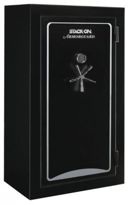 Stack-On 72 in TALL, 64-Gun, Electronic Lock,, Matte Black, A-64-MB-E-S-72 085529160640