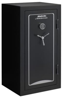 Stack-On 40-Gun, Electronic Lock,, Matte Black, A-40-MB-E-S 085529164013