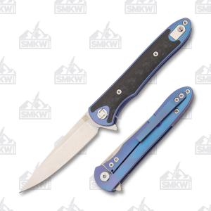 Artisan Cutlery Shark Small Titanium Blue 085652500841