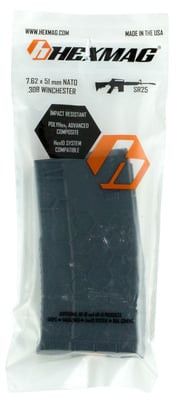 Hexmag HX AR-15 Magazine HX20SR2551BLK HX20SR25S1BLK