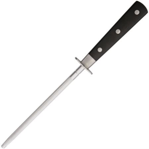 China Made 1961A Sharpening Steel with Black Synthetic Handle