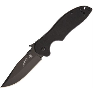 Kershaw 6034BLK Emerson CQC Black Framelock Folding Pocket Knife 6034BLK