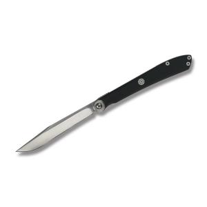 Shun Cutlery Kai Personal Steak Knife with Black POM Handles and 420 J2 Stainless Steel 3.25" Clip Point Plain Edge Blades Model 5700X