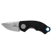 Hub-manual Opening, 4.75", Bead-blasted Steel Finish, Nylon Handle, Single Position Deep Carry Pocket Clip 