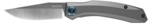 Kershaw Highball Folding Knife, 2.8in, D2 High-Carbon Steel Blade, Gray Handle, 7010X