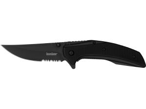 KERSHAW OUTRIGHT BLK SERR 3" BLK/PVD 
