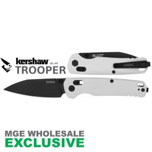 KERSHAW BEL AIR TROOPER WHT/BK 