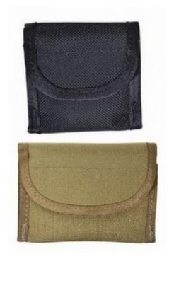 TUFF Products QuickStrip Tactical Pouch w/ Wrap-Around Belt, Black Nylon, Fits 6357 7357 1022 544 644 6 7907-NYV-2