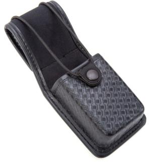 TUFF Products Slide-On Universal Radio Case, Black Basketweave, Fits Most Radios 7719-BWB