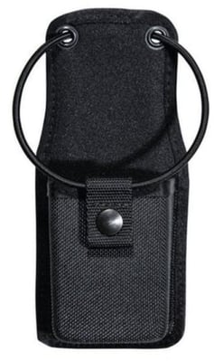 TUFF Products Slide-On Universal Radio Case, Black Nylon, Swivel Mount, Fits Most Radios 7719MS-NYB