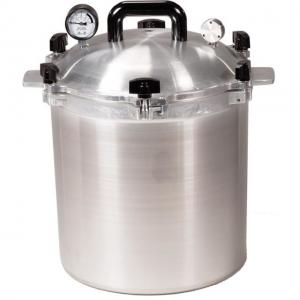 All American Canner Pressure Cooker, 25 Qt., Silver, 925 