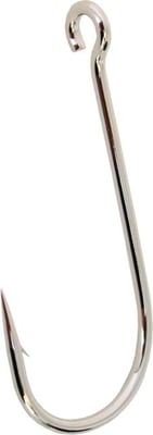 Gamakatsu Siwash Hook, Needle Point, All Purpose, Open Eye, Nickel, Size 5/0, 25 per Pack, 10015-25 089726013440