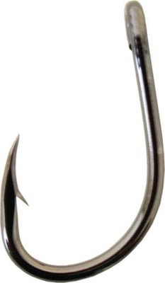Gamakatsu 00 Live Bait Hook, Needle Point, Heavy Wire Ringed Eye, NS Black, Size 9/0, 4 per Pack, 419