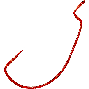 Gamakatsu Extra Wide Gap Offset Shank Worm Hooks 6-Pack Red, 5/O - Hooks at Academy Sports 58315