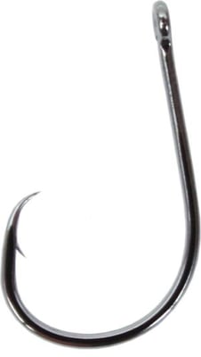 Gamakatsu Octopus Circle Hook, Needle Point, Ringed Eye, NS Black, Size 5/0, 25 per Pack, 265415-25