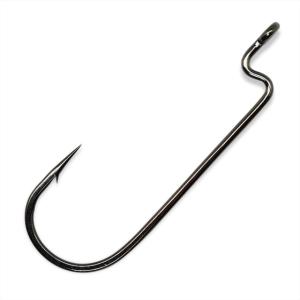 Gamakatsu Superline Hook, Offset Round Bend, Size 4/0, 398414
