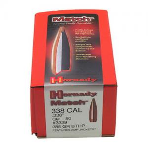 Hornady 3339 Bull .338 285 BTHP-M 50