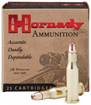 Hornady 218 Bee 45 gr HP Ammunition Per 25 rounds per box. 8307