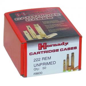 Hornady Case 222 Remington Unprimed 
