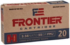 Hornady Frontier Cartridge Rifle Ammo 5.56 / .223 Rem 090255711592